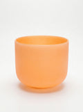 Cuenco de Cuarzo Naranja Pastel + Bolso de Transporte