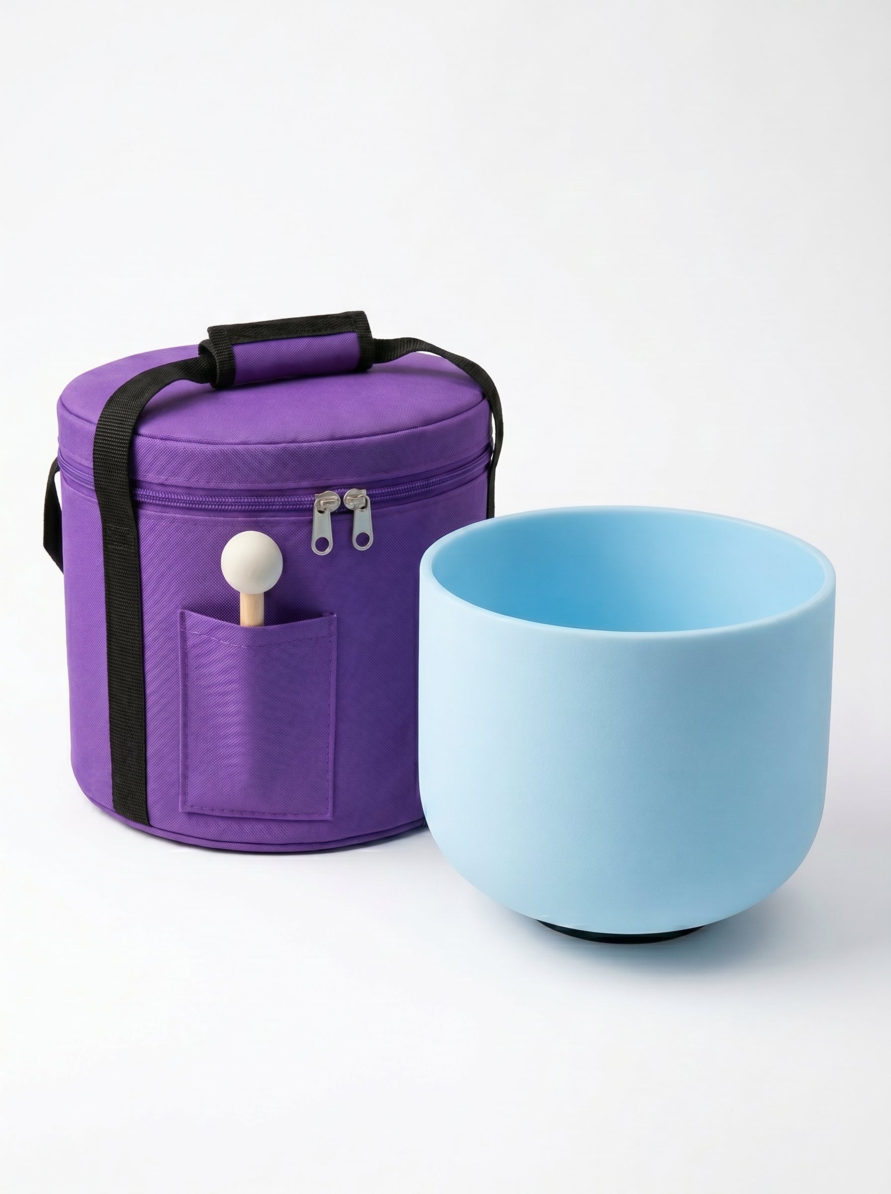 Cuenco de Cuarzo Azul Pastel + Bolso de Transporte (Copia)