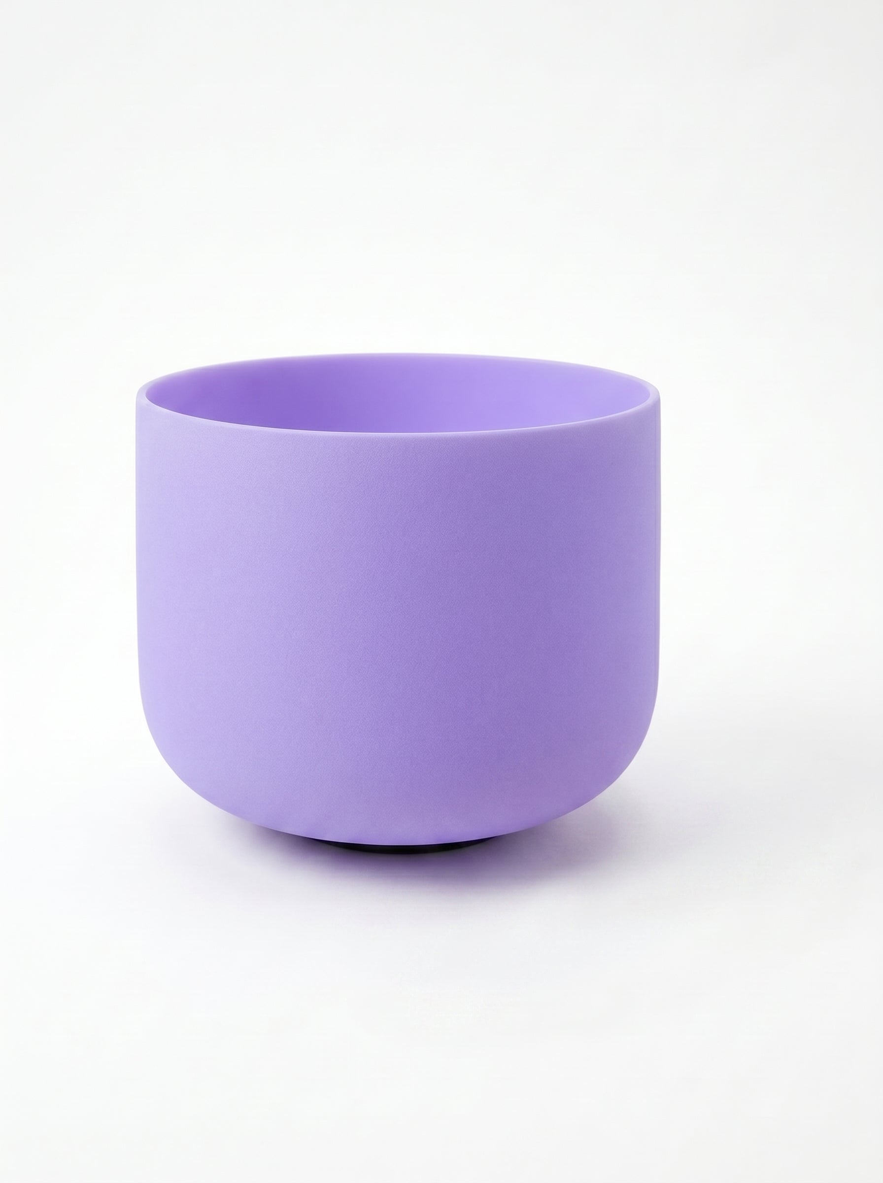 Cuenco de Cuarzo Violeta Pastel + Bolso de Transporte